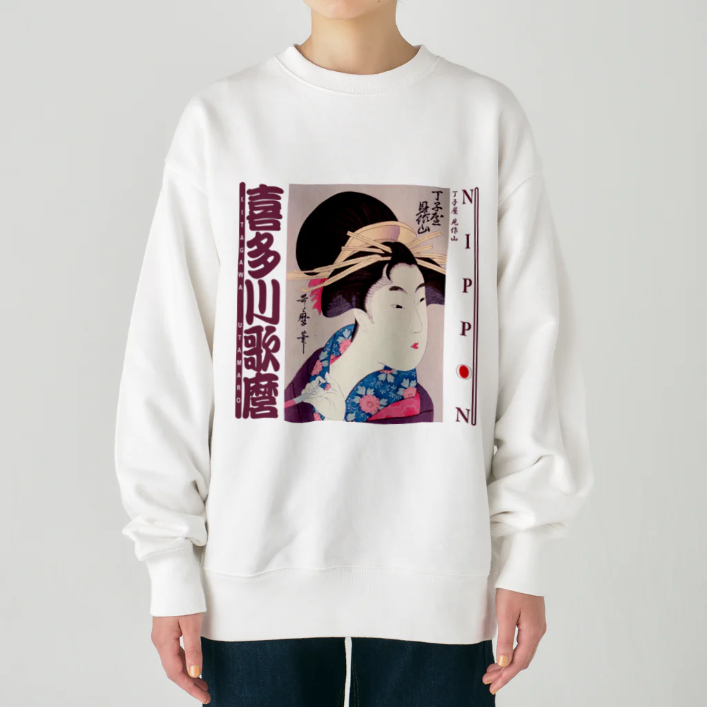 Anko Mochiの丁子屋 見作山 Heavyweight Crew Neck Sweatshirt
