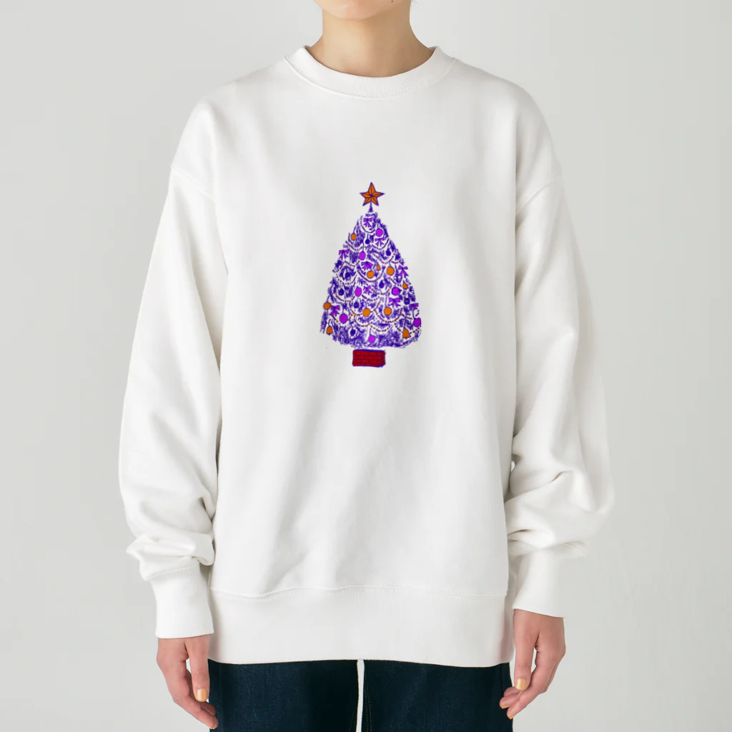 NIKORASU GOのクリスマスツリー Heavyweight Crew Neck Sweatshirt