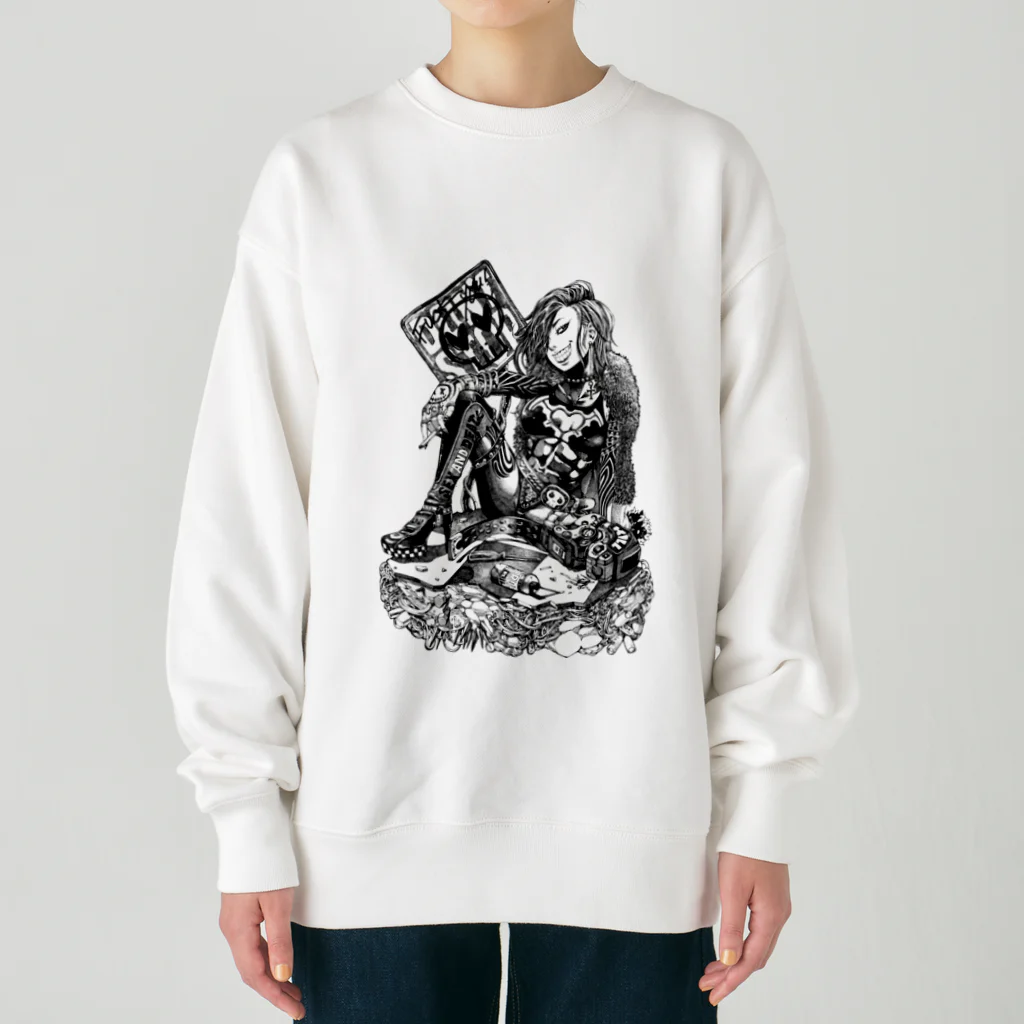 月が輝くこんな夜にのSEXANDDEATH Heavyweight Crew Neck Sweatshirt