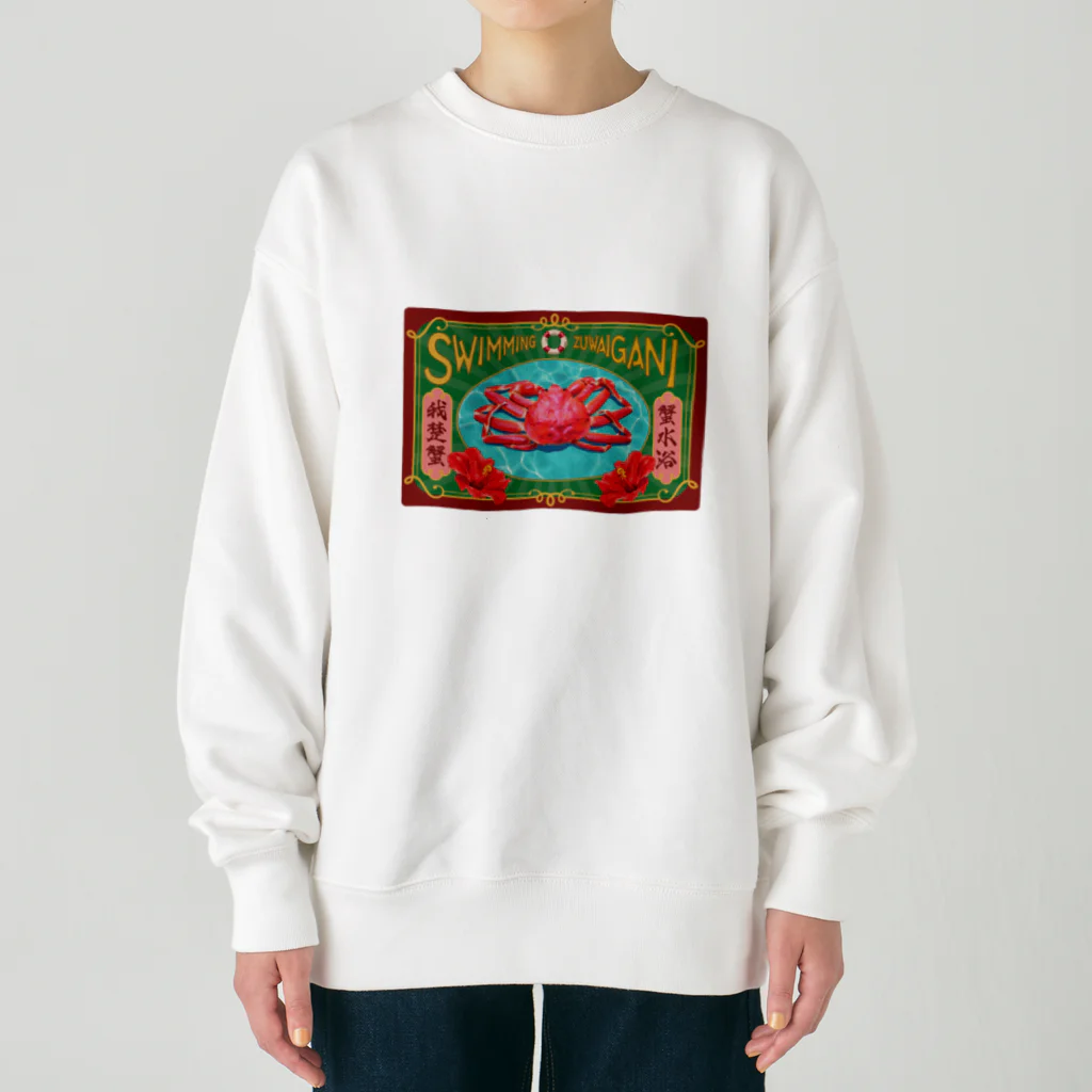 海鮮ちあきの我楚蟹 Heavyweight Crew Neck Sweatshirt