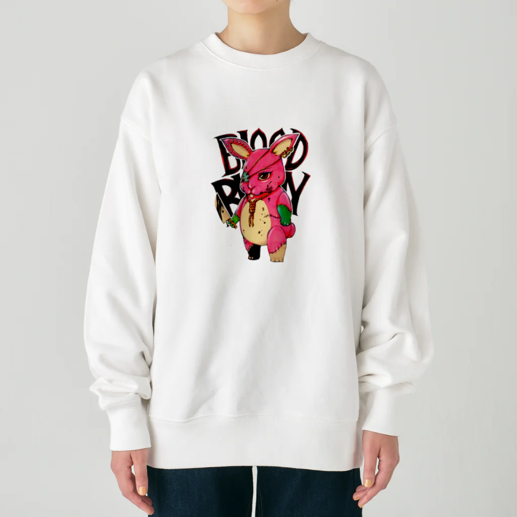 月が輝くこんな夜にのBLOOD BUNNY Heavyweight Crew Neck Sweatshirt