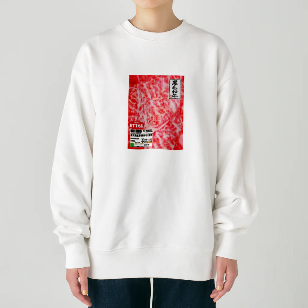 みにゃ次郎の国産和牛 Heavyweight Crew Neck Sweatshirt