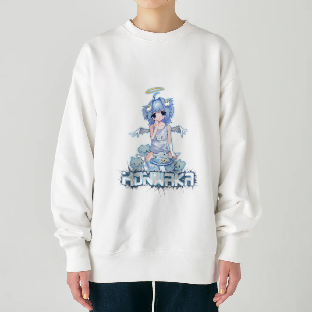 ほんわかのコラボ Heavyweight Crew Neck Sweatshirt