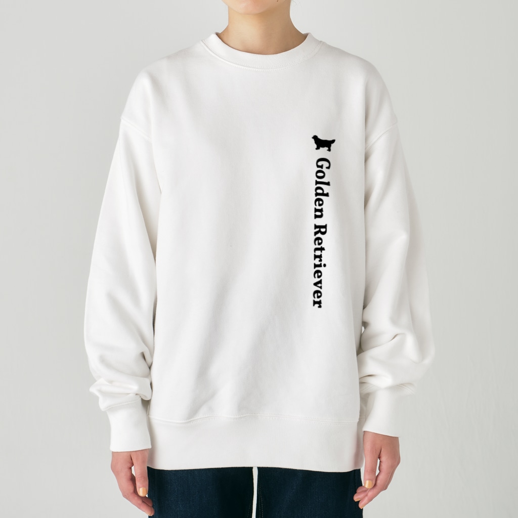 onehappinessのゴールデンレトリバー Heavyweight Crew Neck Sweatshirt