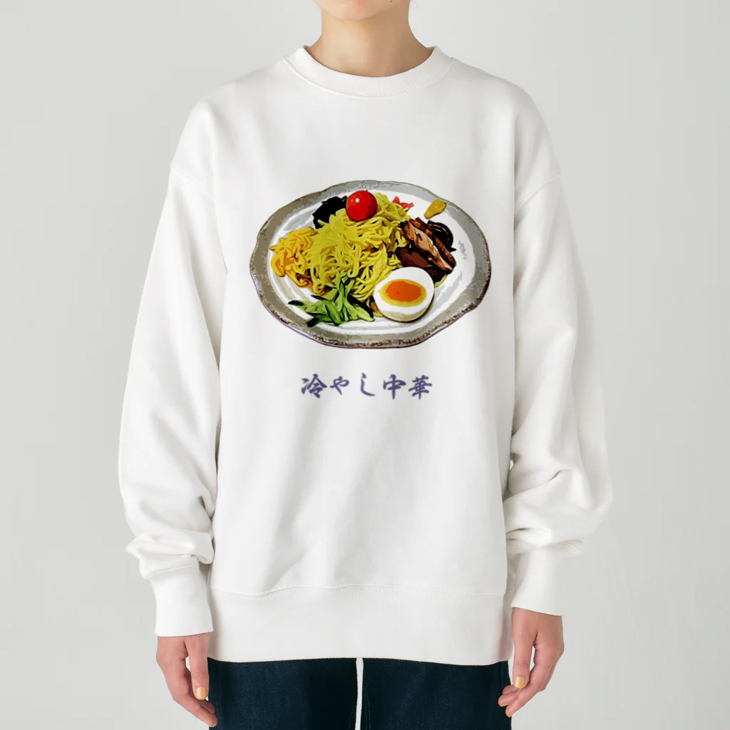 脂身通信Ｚの冷やし中華 Heavyweight Crew Neck Sweatshirt