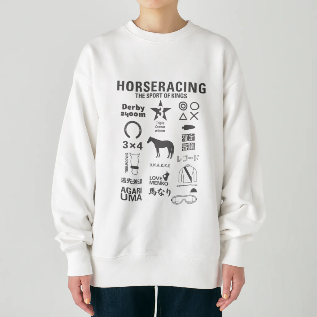 KAWAGOE GRAPHICSのHORSERACING GRAPHICS ヘビーウェイトスウェット