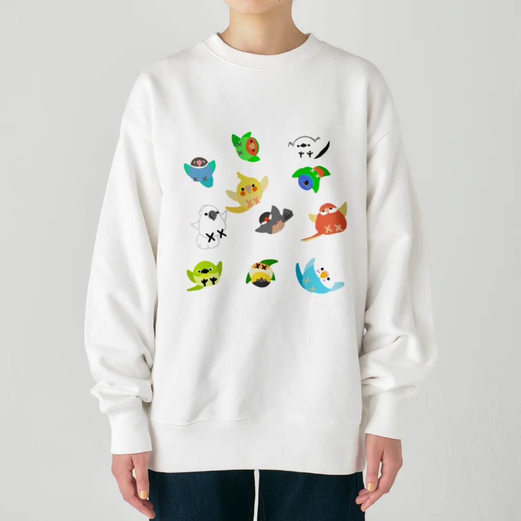 Lily bird（リリーバード）のいろいろ鳥さん Heavyweight Crew Neck Sweatshirt