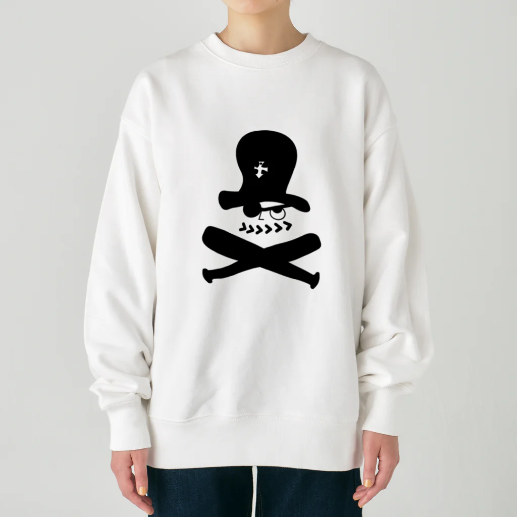 フージンくんのフージンくん パイレーツ Heavyweight Crew Neck Sweatshirt