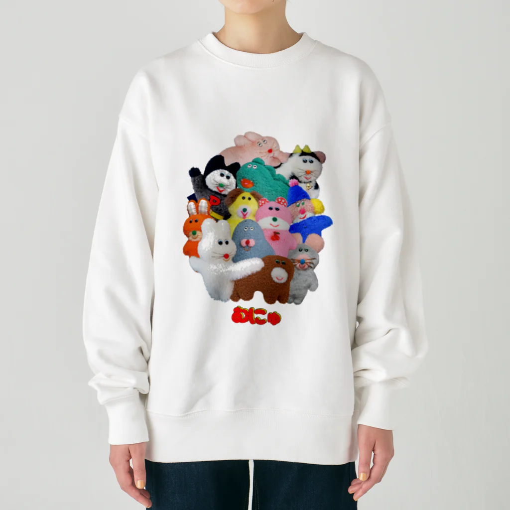 むにゅのニュープクーズ Heavyweight Crew Neck Sweatshirt