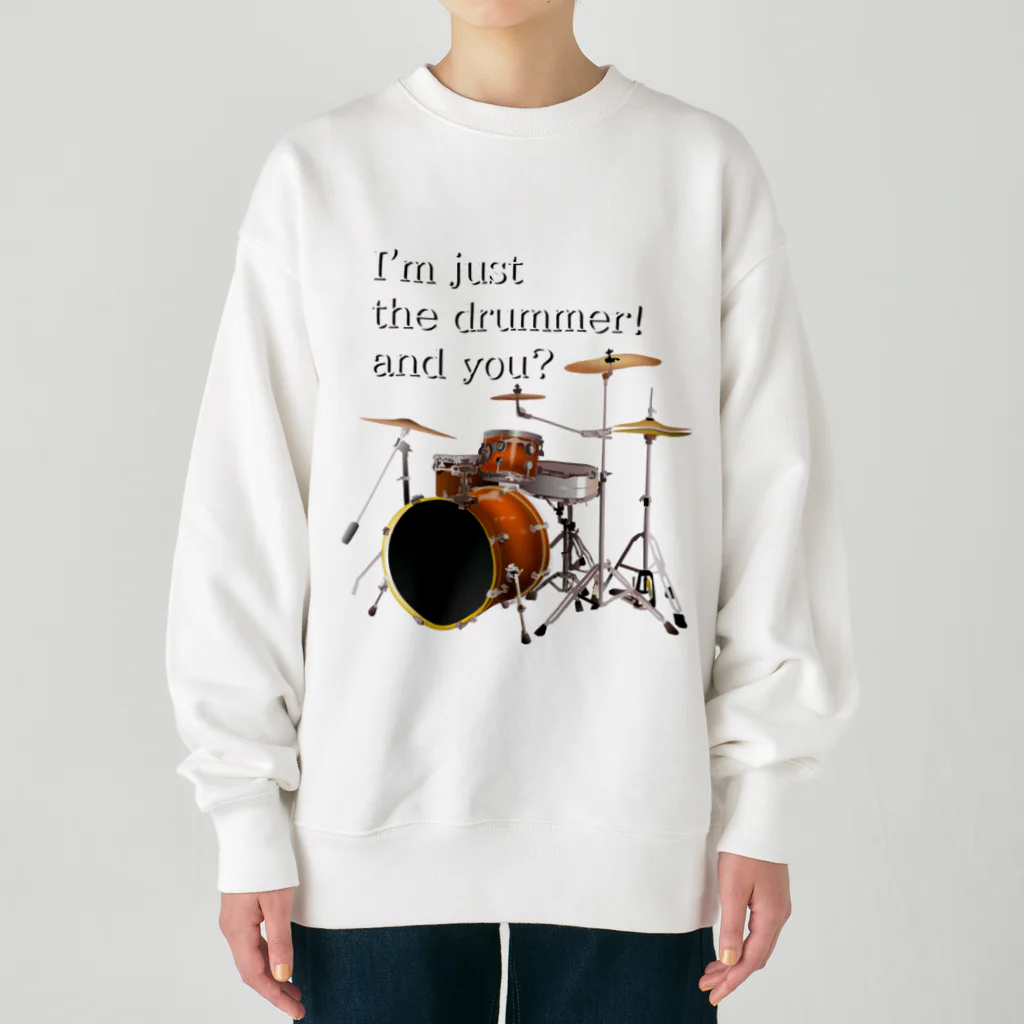 『NG （Niche・Gate）』ニッチゲート-- IN SUZURIのI'm just the drummer! and you? DW h.t. ヘビーウェイトスウェット