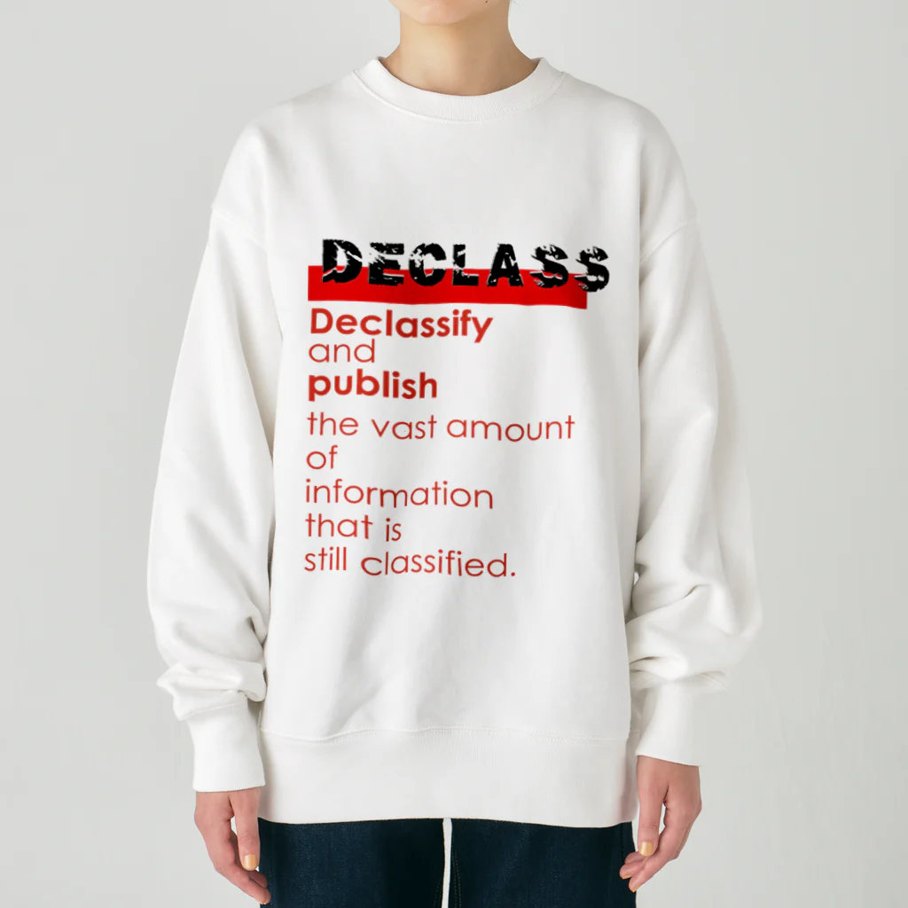 PALA's SHOP　cool、シュール、古風、和風、のDECLASS Heavyweight Crew Neck Sweatshirt