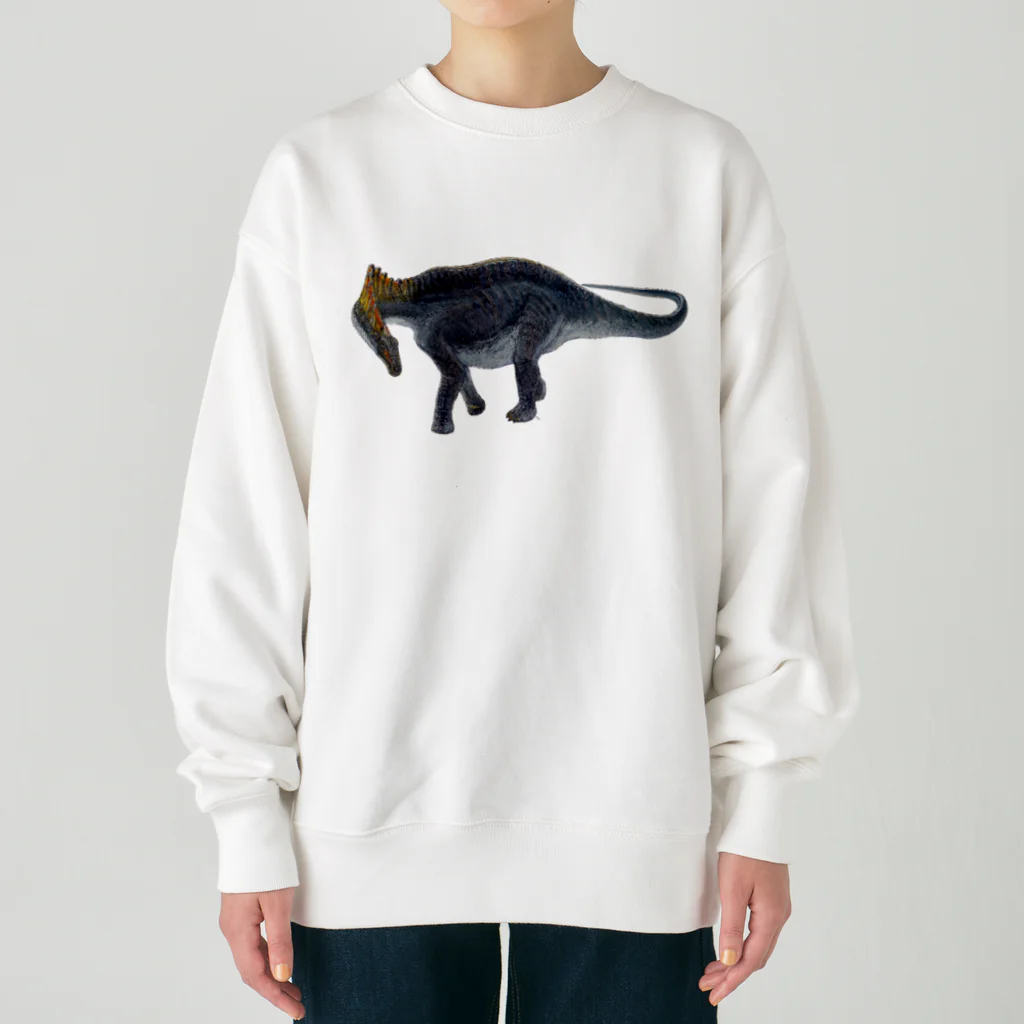 segasworksのAmargasaurus（彩色） Heavyweight Crew Neck Sweatshirt