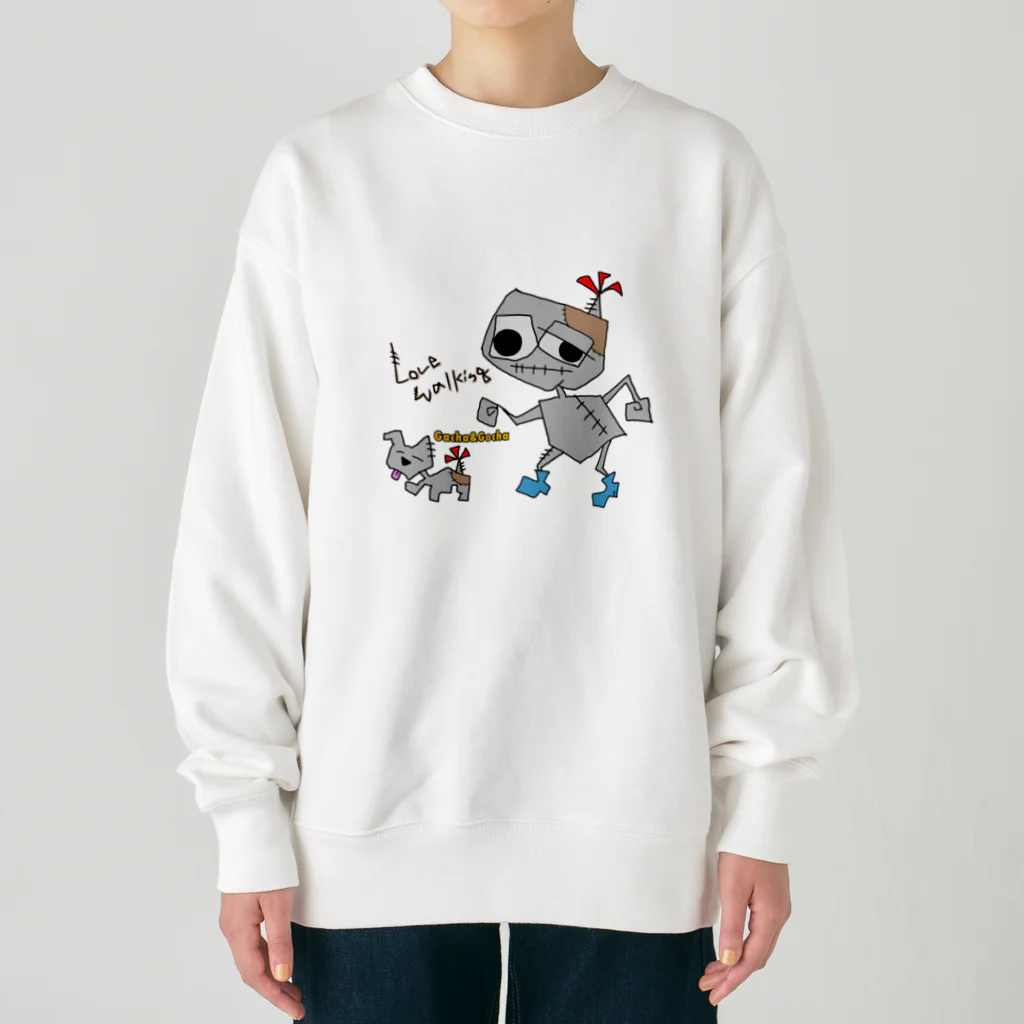 Piercemotion のGacha & Gocha Heavyweight Crew Neck Sweatshirt