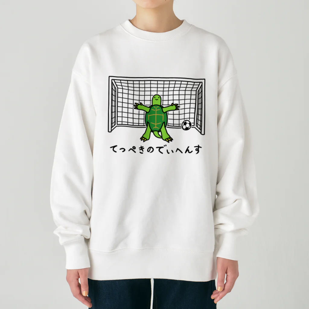 ナチュラルサトシのめへのてっぺきのでぃへんす Heavyweight Crew Neck Sweatshirt