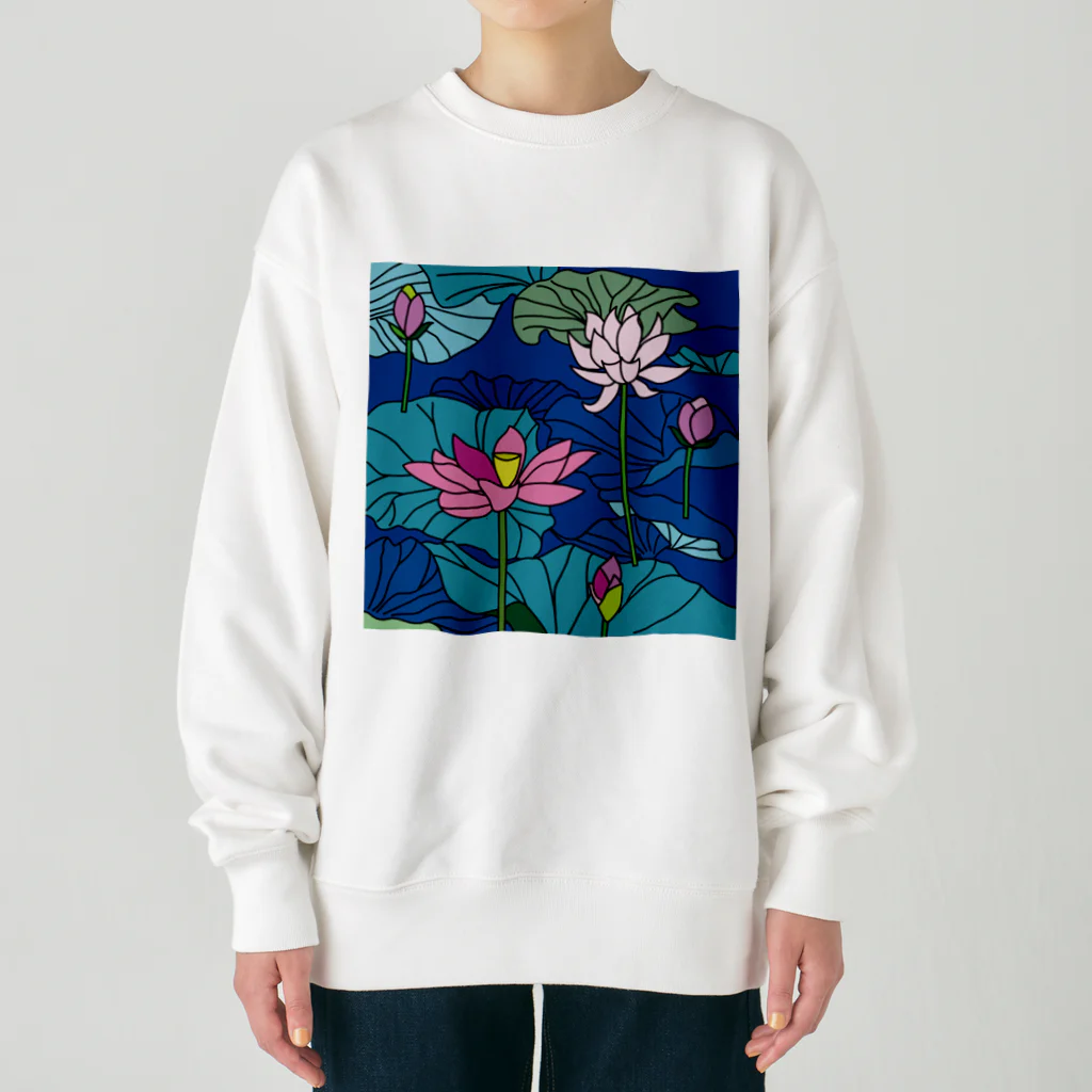 BlupiggのLotus Heavyweight Crew Neck Sweatshirt