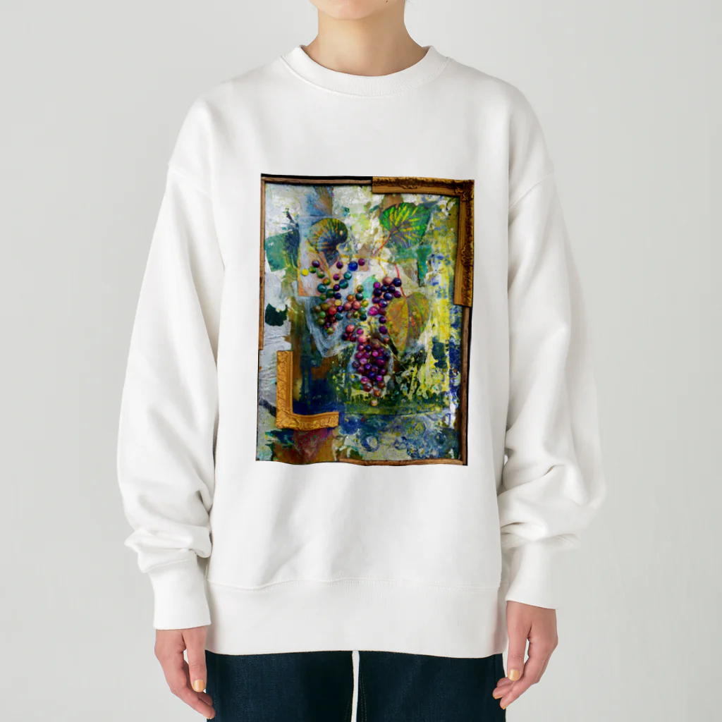 RINA SHOPの葡萄 Heavyweight Crew Neck Sweatshirt