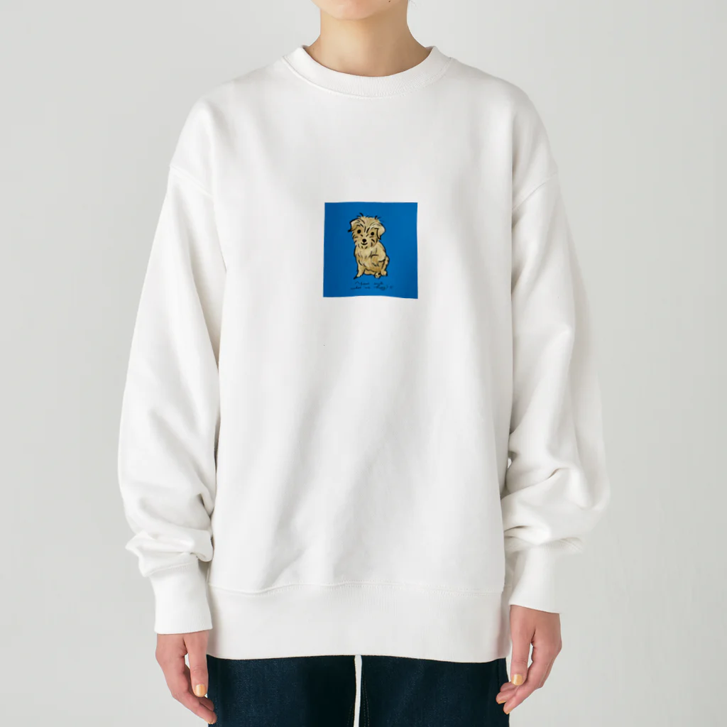 TOMOS-dogのまねき犬 Heavyweight Crew Neck Sweatshirt