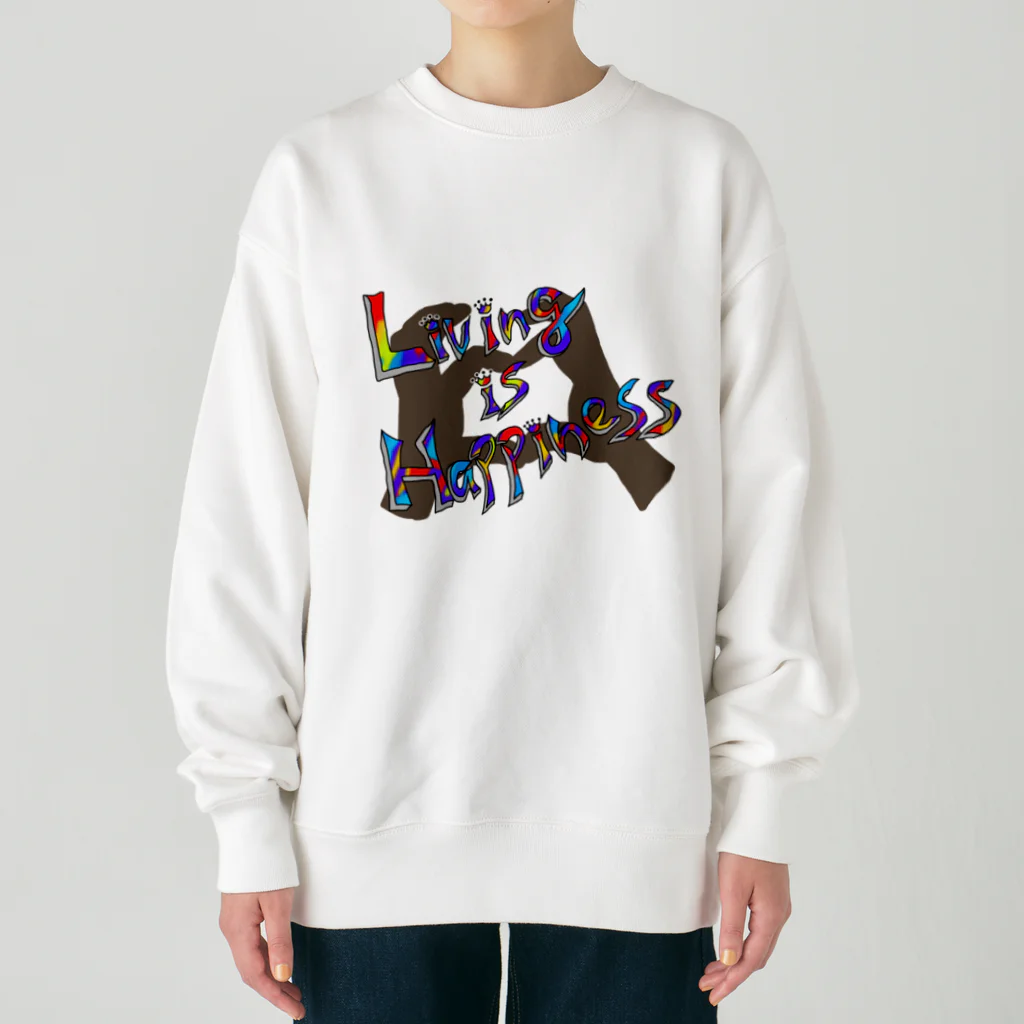 miritakaの時間の生きてるだけで丸儲け Heavyweight Crew Neck Sweatshirt