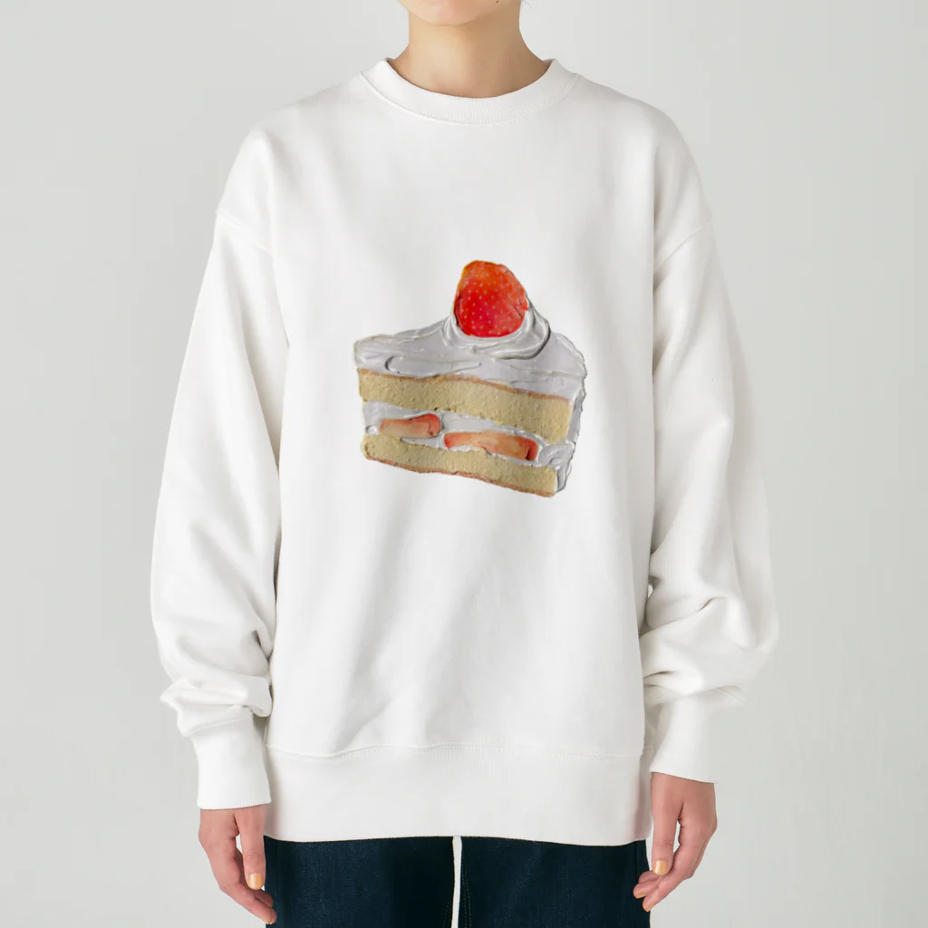 タカハシ商店のいちごのショートケーキ Heavyweight Crew Neck Sweatshirt