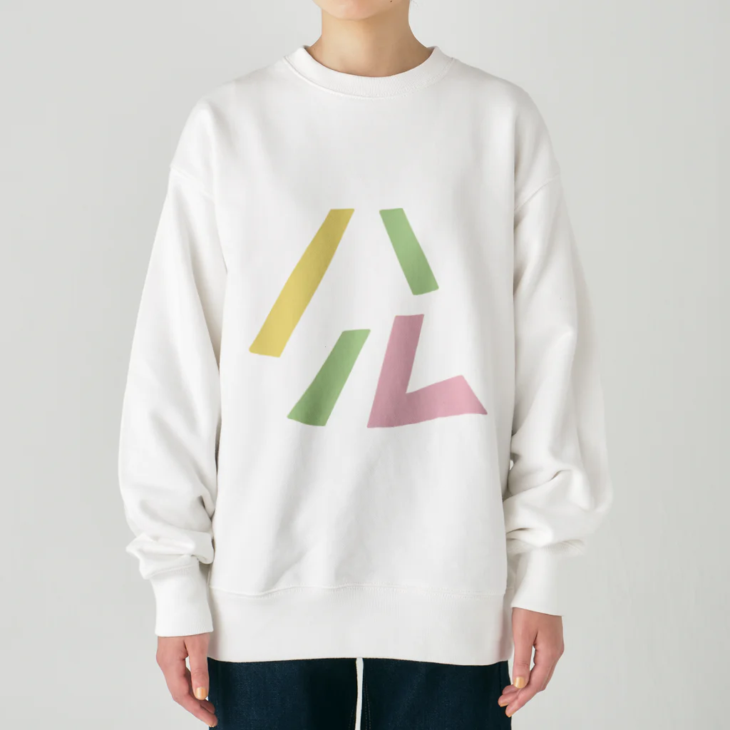 あんこうのからあげの春 Heavyweight Crew Neck Sweatshirt