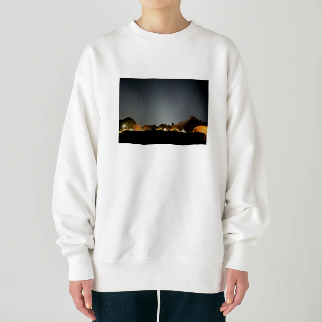 Good-securityの星空の下でひと息 Heavyweight Crew Neck Sweatshirt