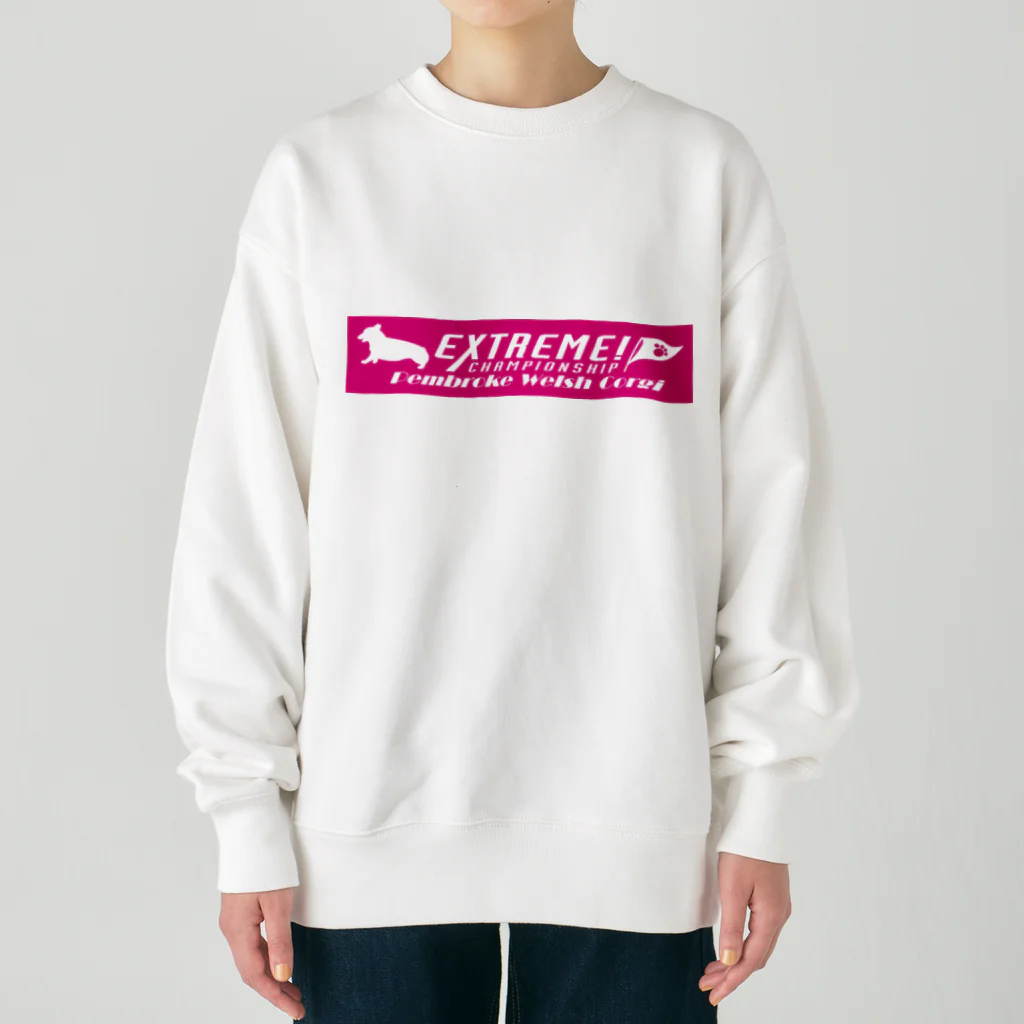 ドッグライフプランはしもとのエクストリーム×ウェルシュコーギー・ペンブローク Heavyweight Crew Neck Sweatshirt