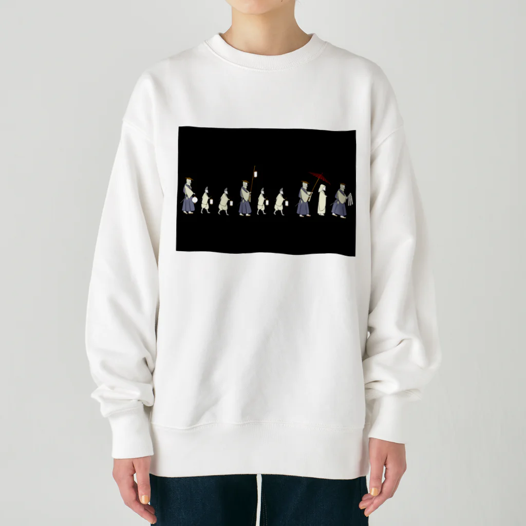 Amiの狐の嫁入り行列 Heavyweight Crew Neck Sweatshirt