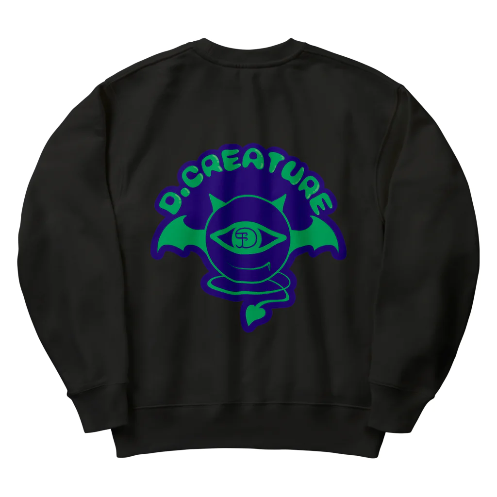 Dany.JのThe Eye_D.CREATURE Heavyweight Crew Neck Sweatshirt