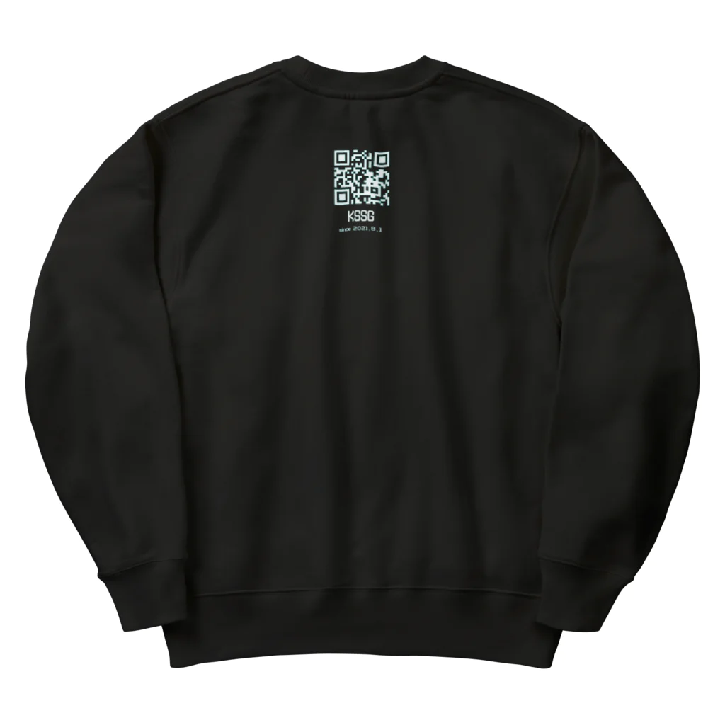 クセスゴエッセイの㎗デシリットル白字 Heavyweight Crew Neck Sweatshirt