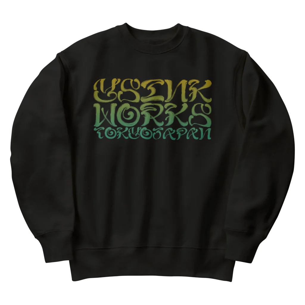 Y's Ink Works Official Shop at suzuriのY's Lettering  Heavyweight Crew Neck Sweatshirt