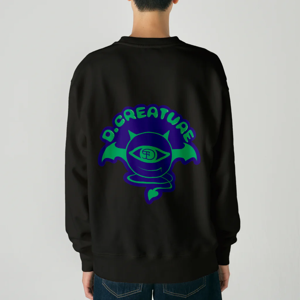 Dany.JのThe Eye_D.CREATURE Heavyweight Crew Neck Sweatshirt