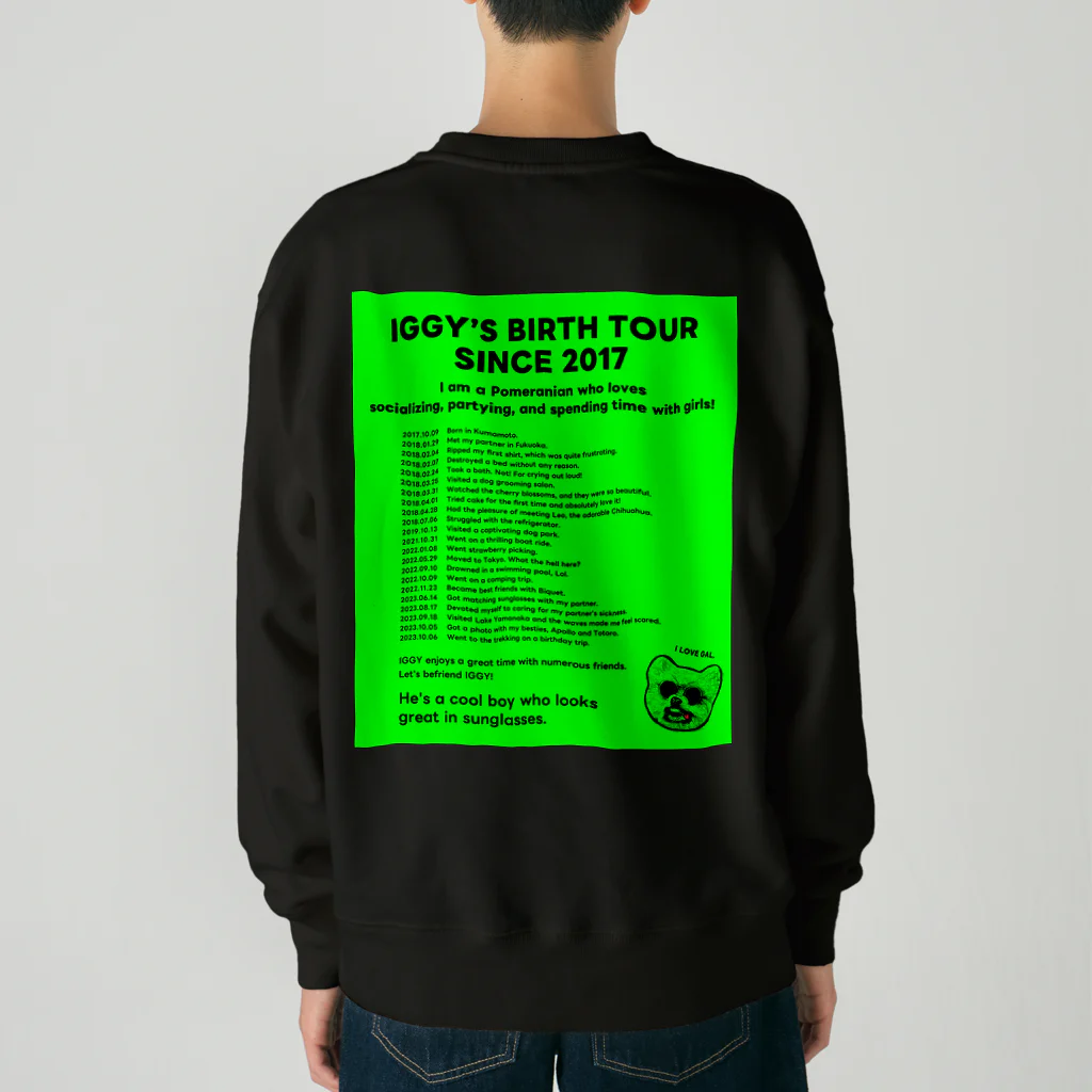 IWDのDOG Heavyweight Crew Neck Sweatshirt