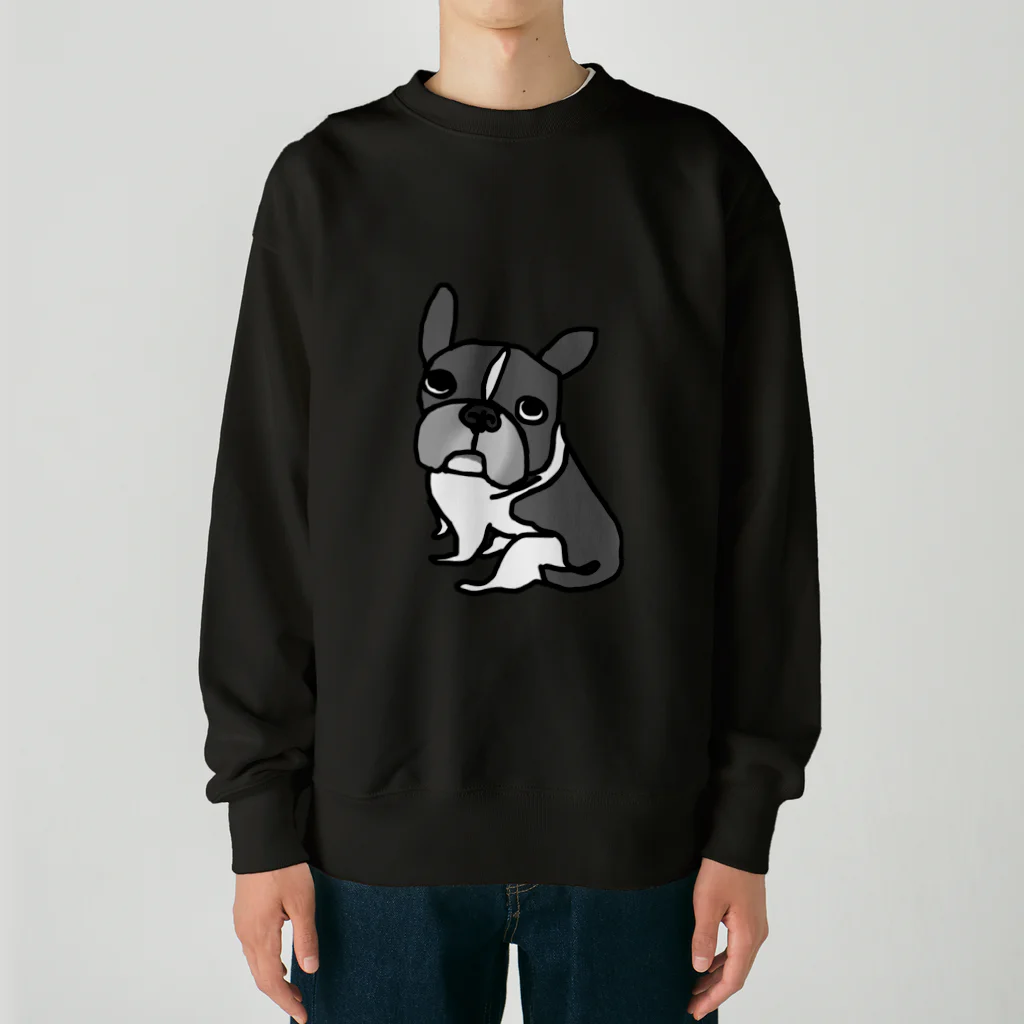 ひらいんさいどのブルオさん Heavyweight Crew Neck Sweatshirt