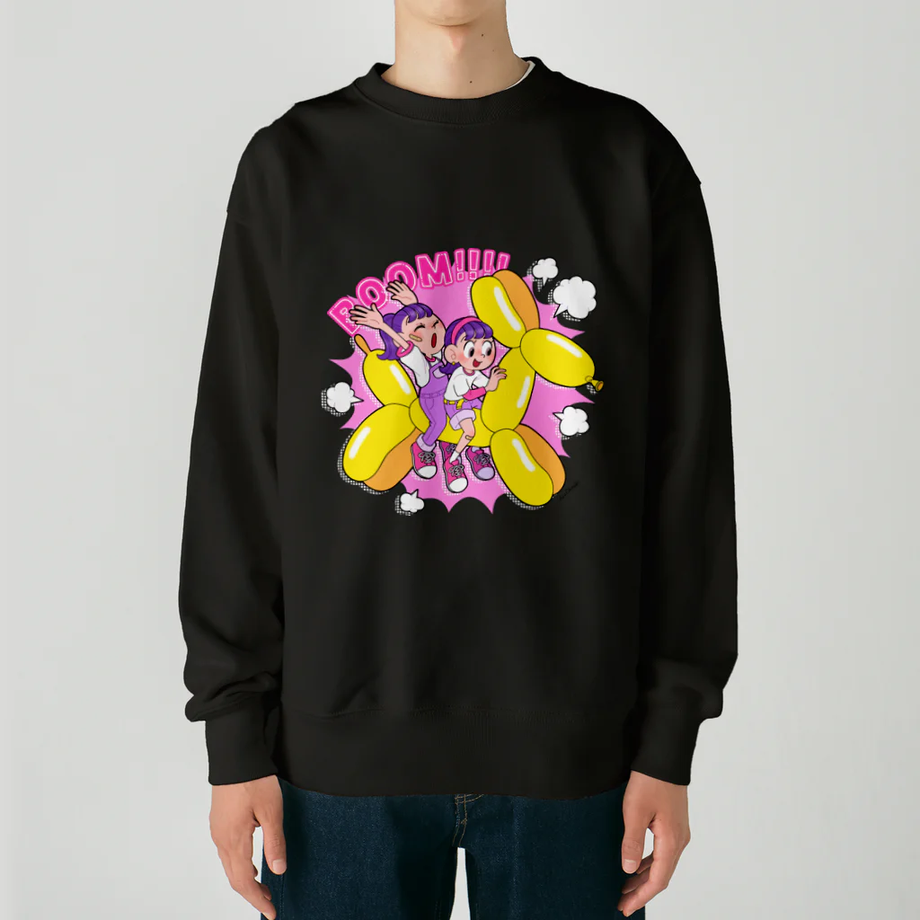 おおつきあやのBALLOON DOG Heavyweight Crew Neck Sweatshirt