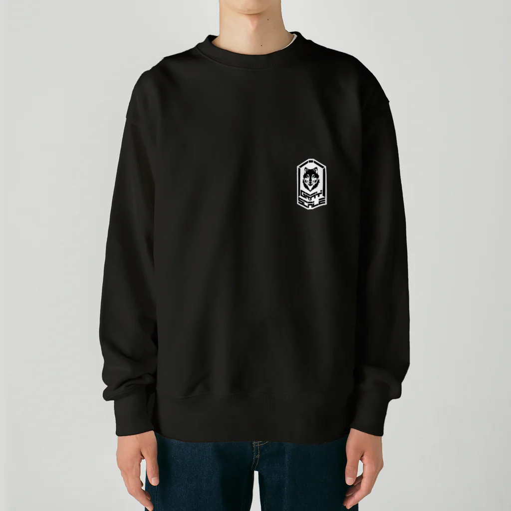 PoooompadoooourのGRAY SCALE エンブレム Heavyweight Crew Neck Sweatshirt