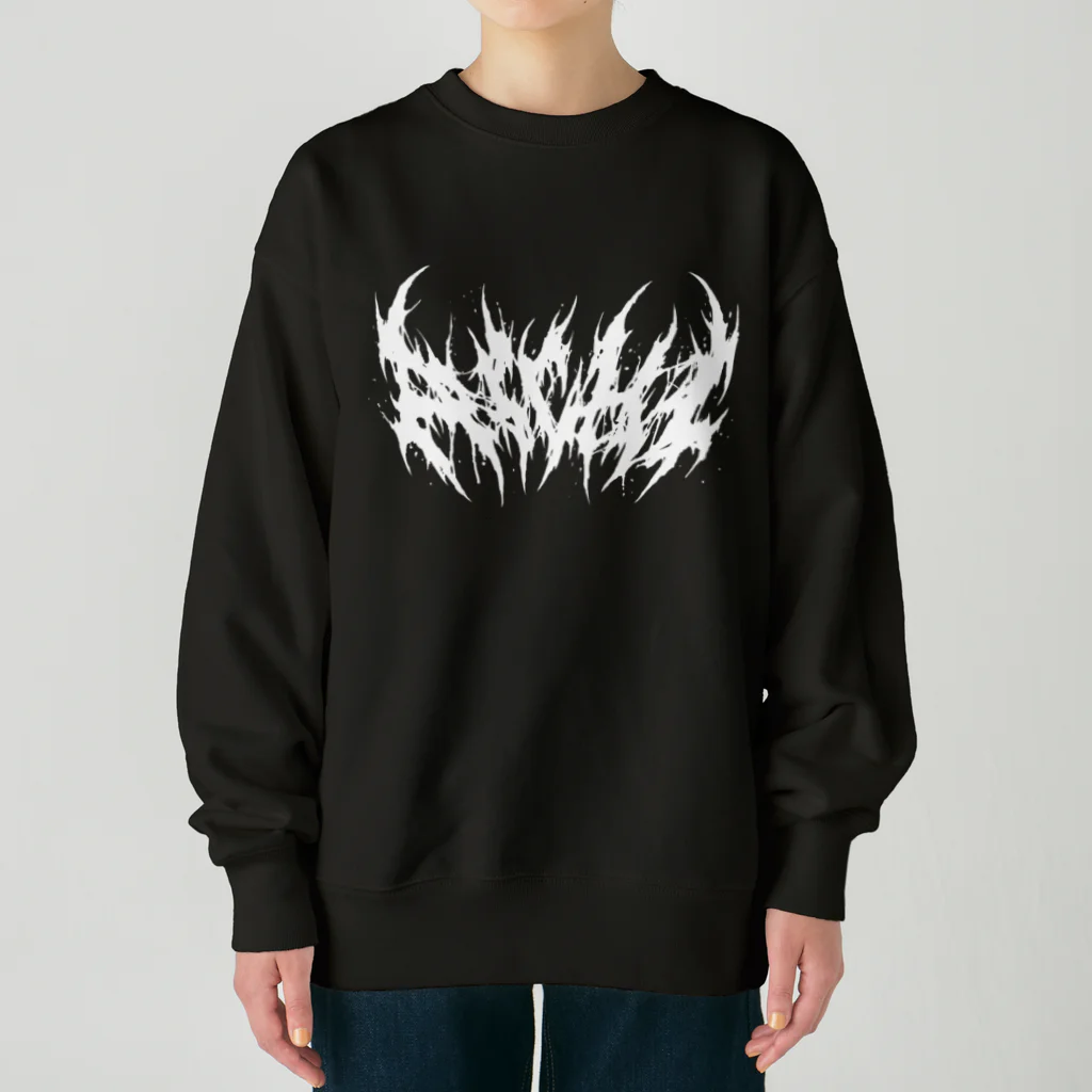 Toshihiro Egawa Artのデスメタル愛知/DEATH AICHI Heavyweight Crew Neck Sweatshirt