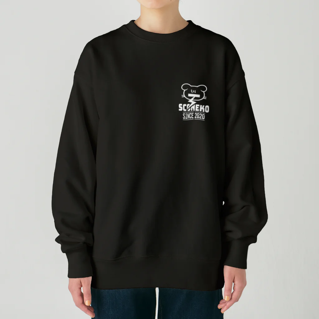 syappoのSCNK（背中にいるよ） Heavyweight Crew Neck Sweatshirt