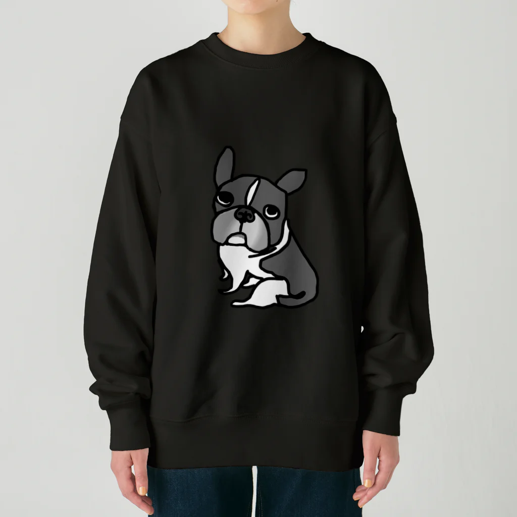 ひらいんさいどのブルオさん Heavyweight Crew Neck Sweatshirt