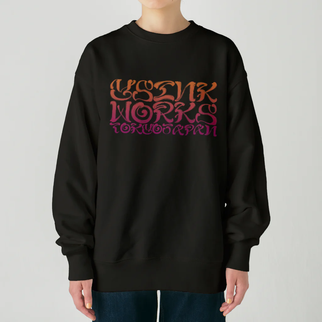 Y's Ink Works Official Shop at suzuriのY's　パーカー（グラデーション） Heavyweight Crew Neck Sweatshirt