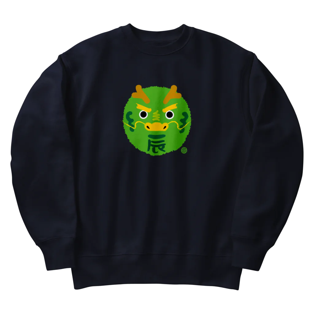 Atelier Pomme verte の竜の顔 Heavyweight Crew Neck Sweatshirt