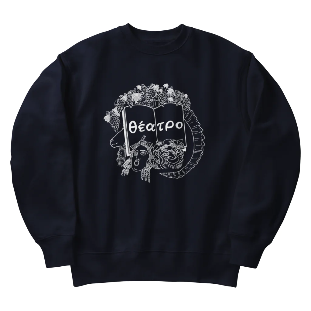 安藤美由紀のGreece1 ホワイト Heavyweight Crew Neck Sweatshirt