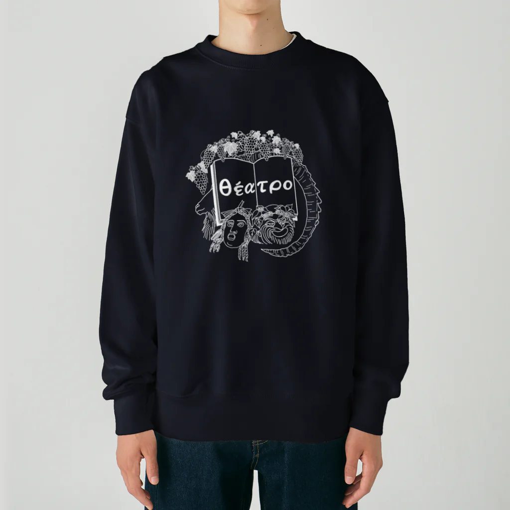 安藤美由紀のGreece1 ホワイト Heavyweight Crew Neck Sweatshirt