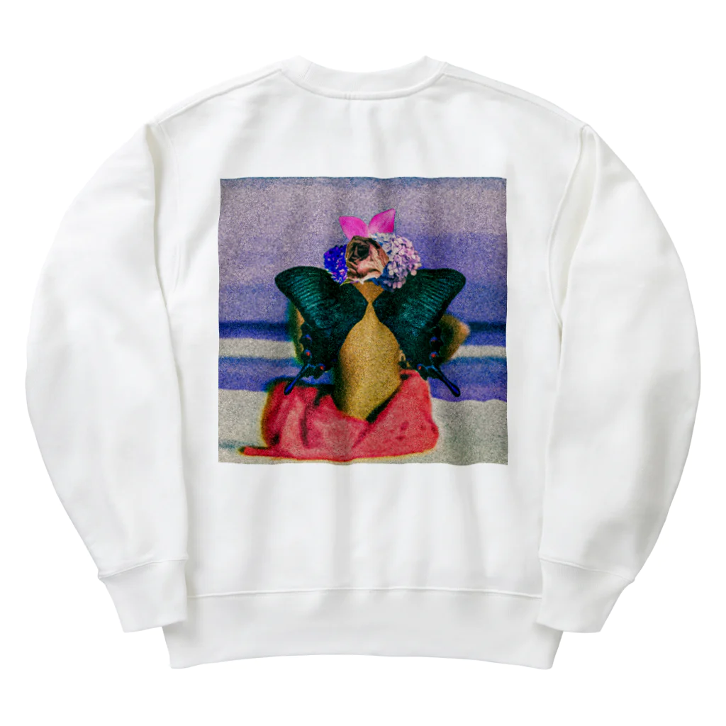 19 S RecordsのDo 4 LOVE Heavyweight Crew Neck Sweatshirt