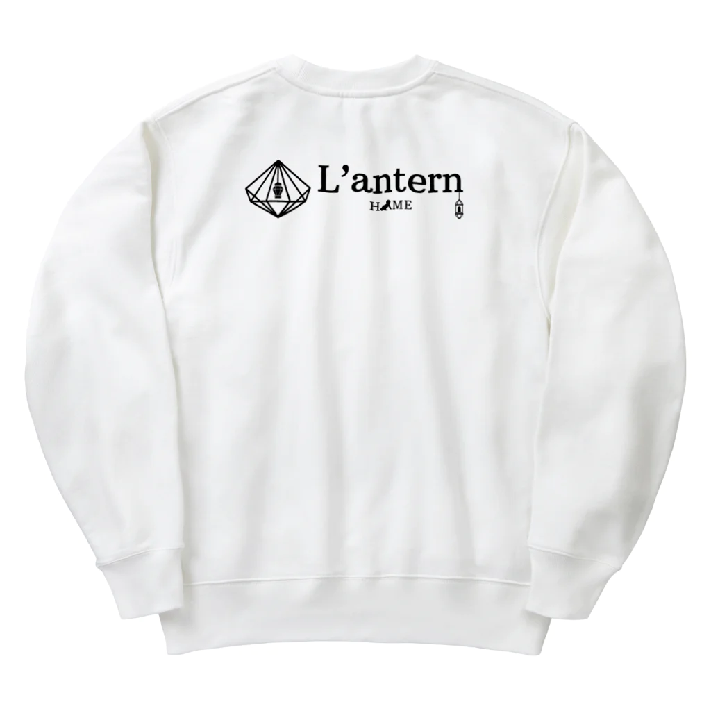 L'antern HOMEのL'anternHOME-text Heavyweight Crew Neck Sweatshirt