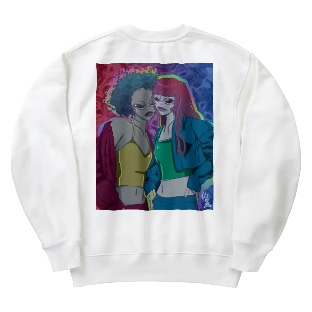 五三〇号のBFF  Heavyweight Crew Neck Sweatshirt