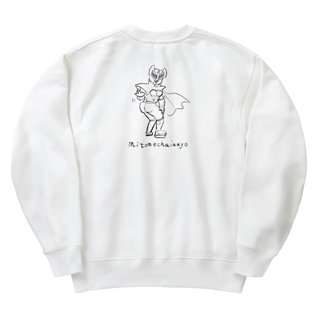 SHOPユリココズのブラックウォンバッドのボスが好きなんだろう（淡色の英語） Heavyweight Crew Neck Sweatshirt