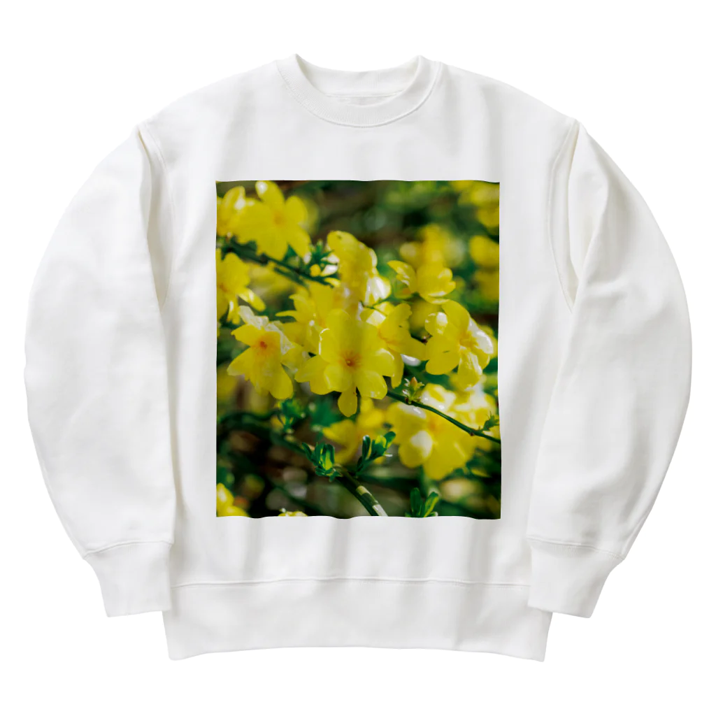 akane_art（茜音工房）の癒しの風景（オウバイ） Heavyweight Crew Neck Sweatshirt