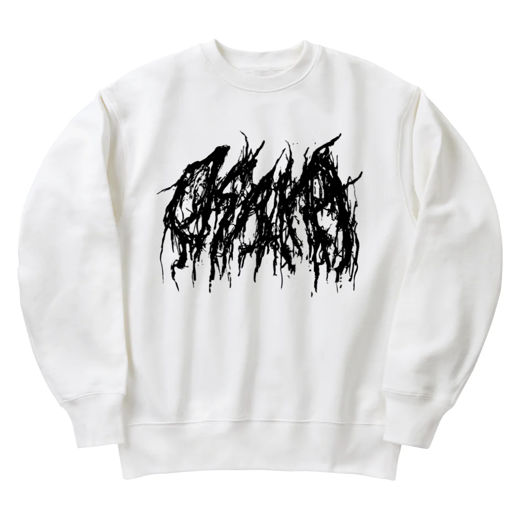 Toshihiro Egawa Artのデスメタル大阪/DEATH METAL OSAKA Heavyweight Crew Neck Sweatshirt