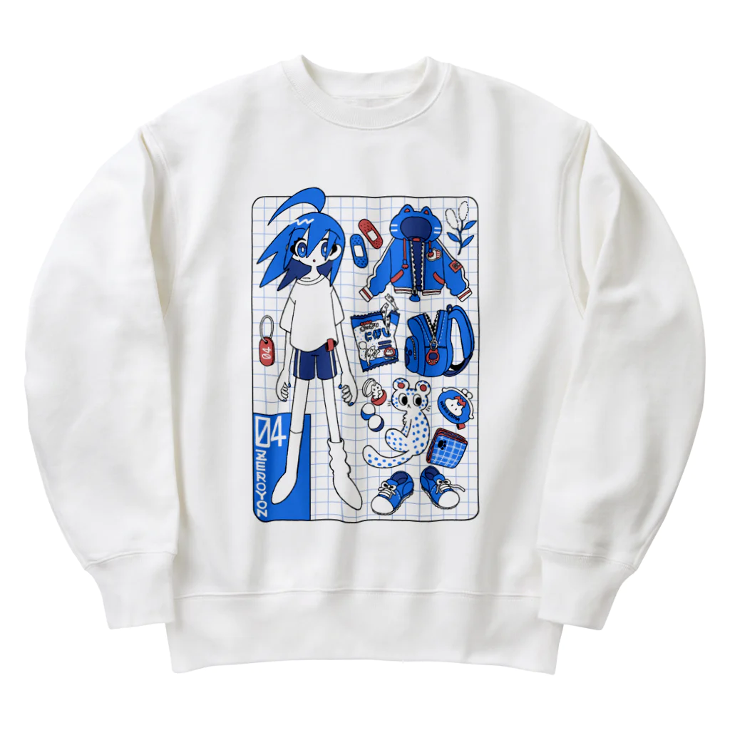 KANEKOYAの04くんのもちもの Heavyweight Crew Neck Sweatshirt