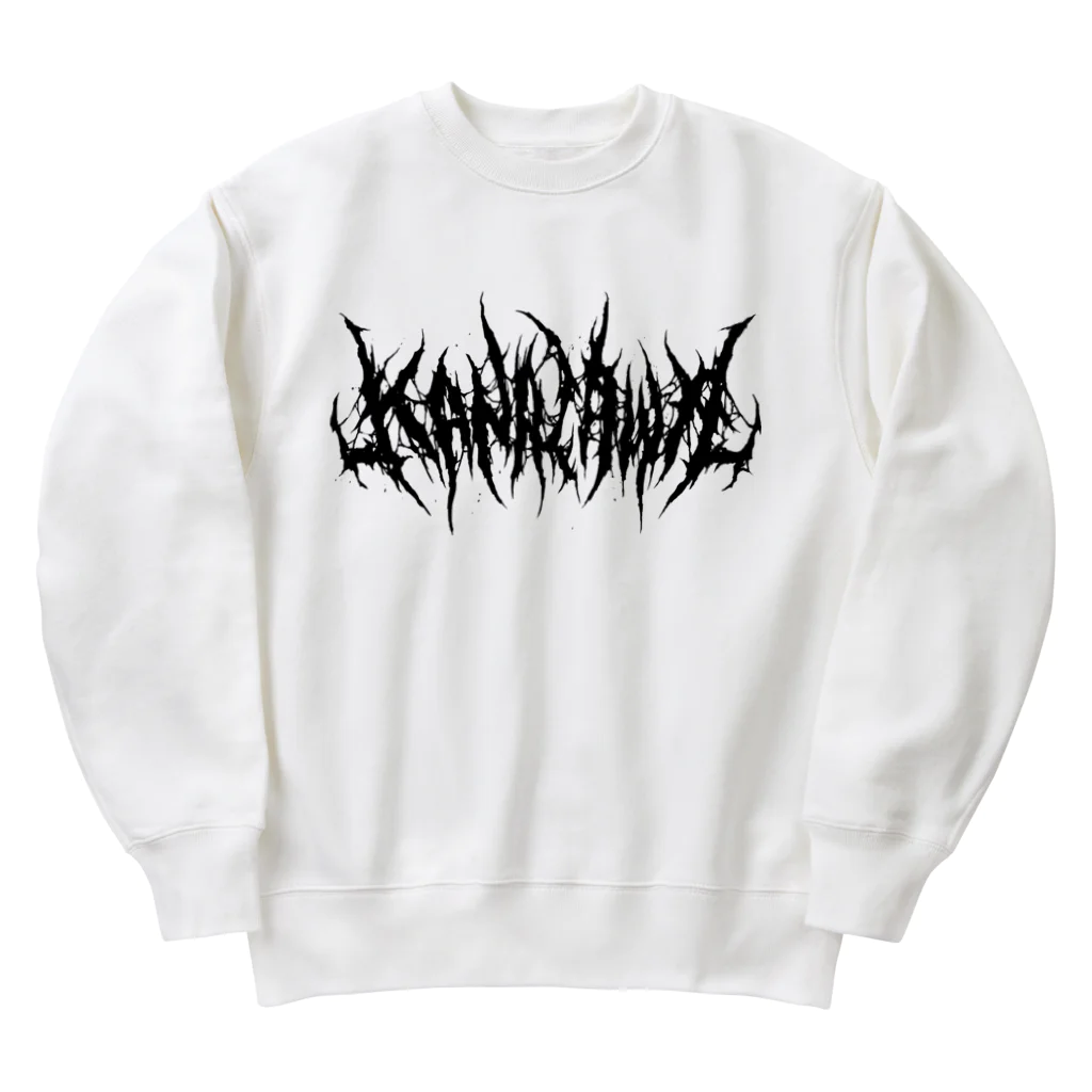 Toshihiro Egawa Artのデスメタル金沢/DEATH KANAZAWA Heavyweight Crew Neck Sweatshirt